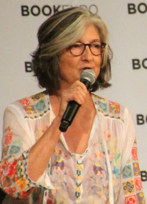 Author Barbara Kingsolver speaking at BookExpo 2018