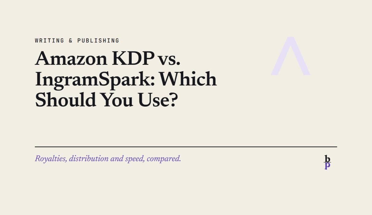 Amazon KDP vs. IngramSpark: Which Should You Use?: a BookPros Writing & Publishing article