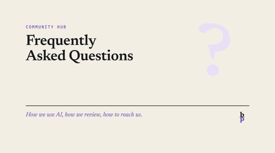 Frequently Asked Questions: a BookPros Community Hub article